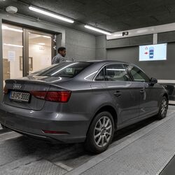 Innsiden av parkeringssystemet