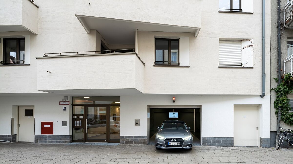 Innkjøring til parkeringssystemet